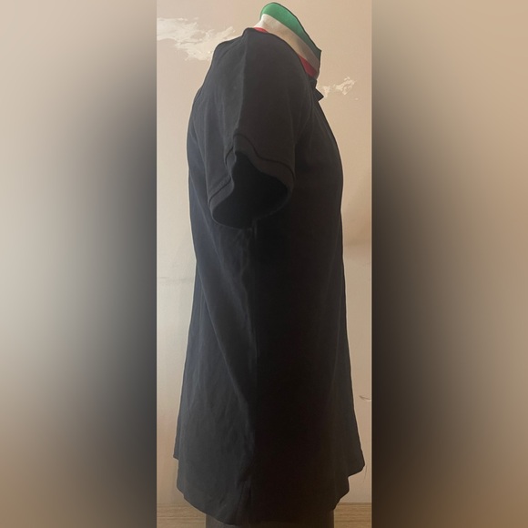 Men’s Hardcore Italians Polo S/S Shirt, Italian Flag Collar Size 2XL - Picture 4 of 9